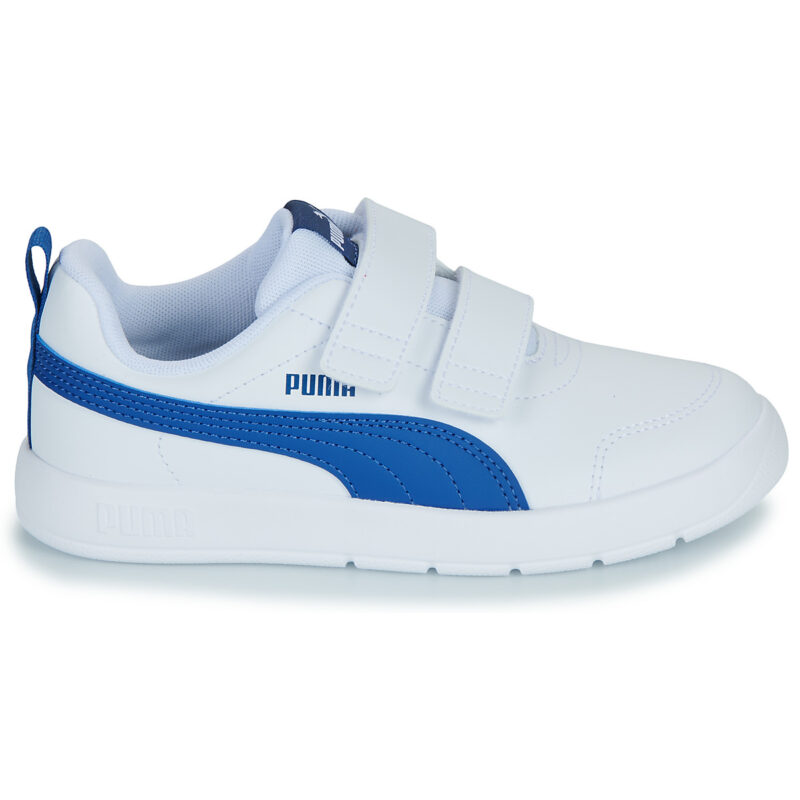 Puma Courtflex V3 V PS Blanco Zapatillas Ni&ntilde;o - 2