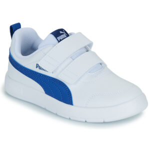 Scarpe bambini ragazzo Puma  Courtflex V3 V PS  Bianco Puma 4067981683321