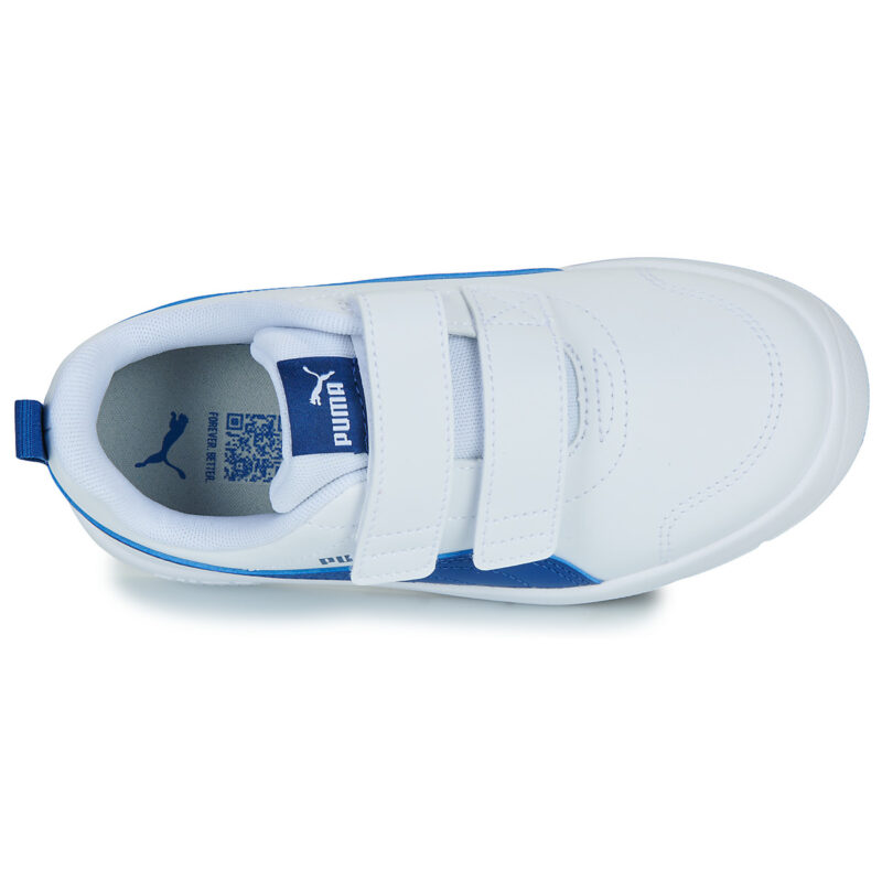Puma Courtflex V3 V PS Blanco Zapatillas Ni&ntilde;o - 6