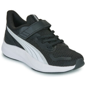 Scarpe bambini ragazzo Puma  Pounce Lite AC+ PS  Nero Puma 4067983397752