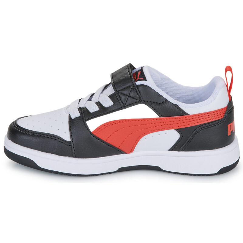 Zapatillas Puma Rebound V6 Lo AC+ PS blancas para ni&ntilde;os - 4
