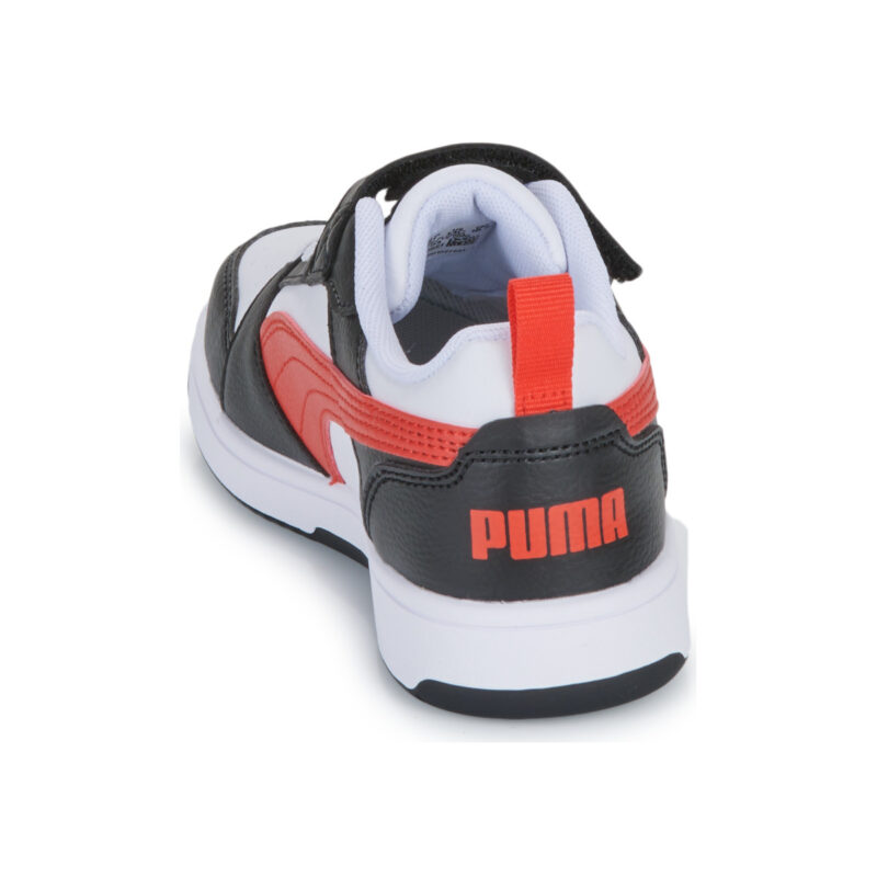 Zapatillas Puma Rebound V6 Lo AC+ PS blancas para ni&ntilde;os - 5