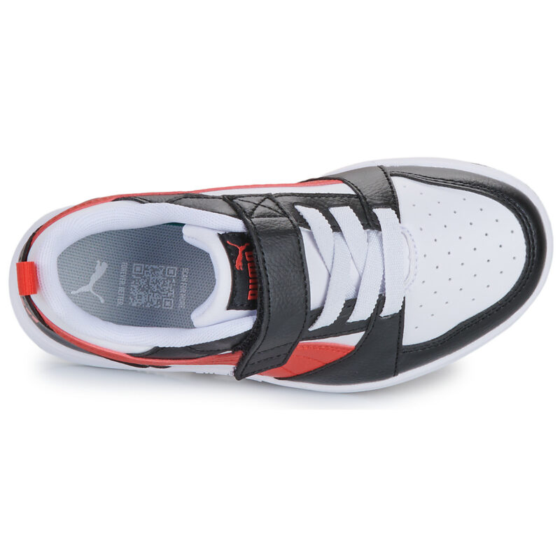 Zapatillas Puma Rebound V6 Lo AC+ PS blancas para ni&ntilde;os - 6