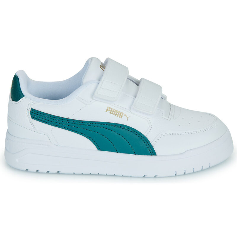 Zapatillas Puma Shuffle Downtown Lo V PS blancas para ni&ntilde;o - 2