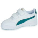 Zapatillas Puma Shuffle Downtown Lo V PS blancas para ni&ntilde;o - 4