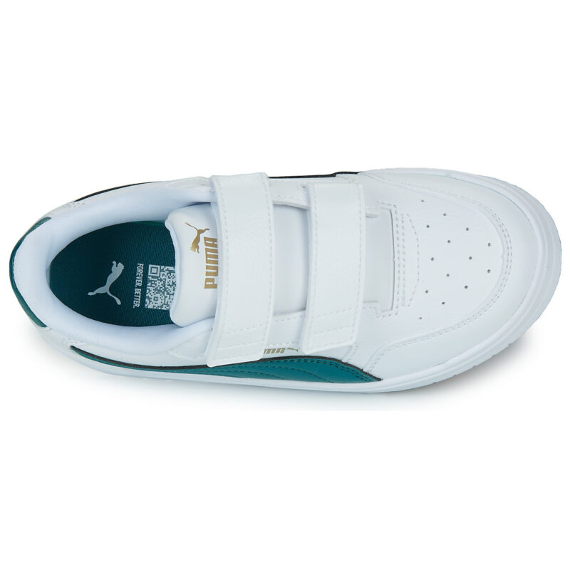 Zapatillas Puma Shuffle Downtown Lo V PS blancas para ni&ntilde;o - 6