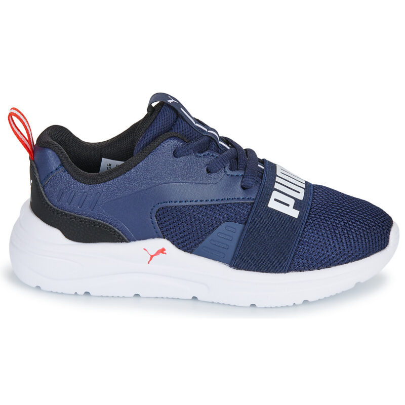 Puma Wired 2 PS Blu Sneakers Bambino - 2