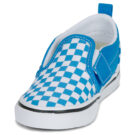 Vans Slip-On V COLOR THEORY CHECKERBOARD Bright Azure Blu Slip on Bambino - 3