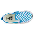 Vans Slip-On V COLOR THEORY CHECKERBOARD Bright Azure Blu Slip on Bambino - 6