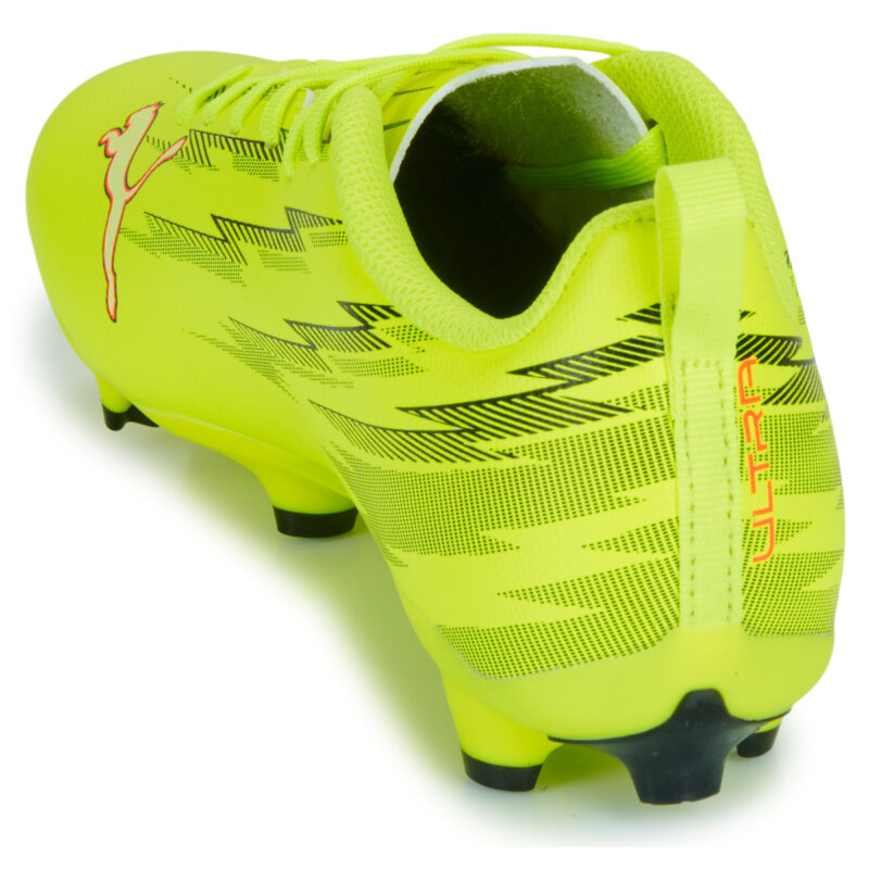 Puma ULTRA 6 PLAY FG/AG Jr Amarillo Botas de fútbol Infantil - 5