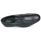 Clarks Zapatos Derby Paulton Lace negros para hombre - 6