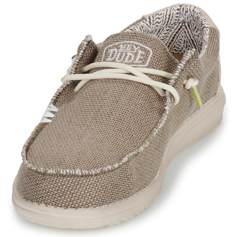 HEYDUDE Wally Braided Fossil Beige - Slip on Herren - 3