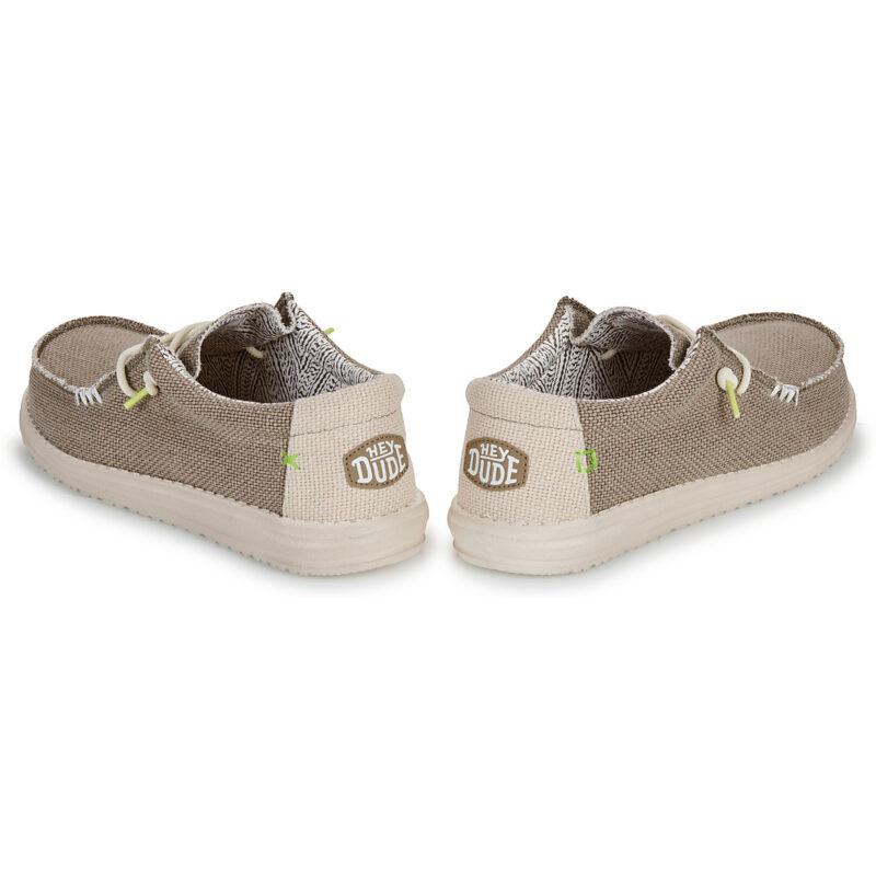 HEYDUDE Wally Braided Fossil Beige - Slip on Herren - 6