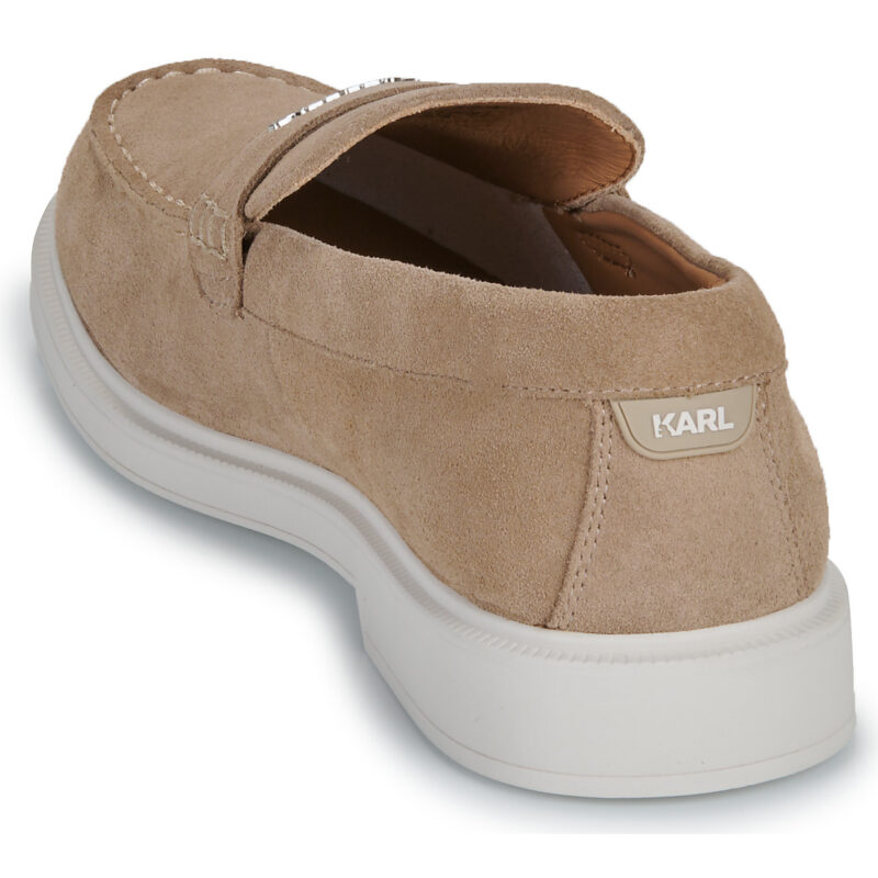 Karl Lagerfeld KORI Loafer Beige Herrenmokassins - Gr&ouml;&szlig;e 5