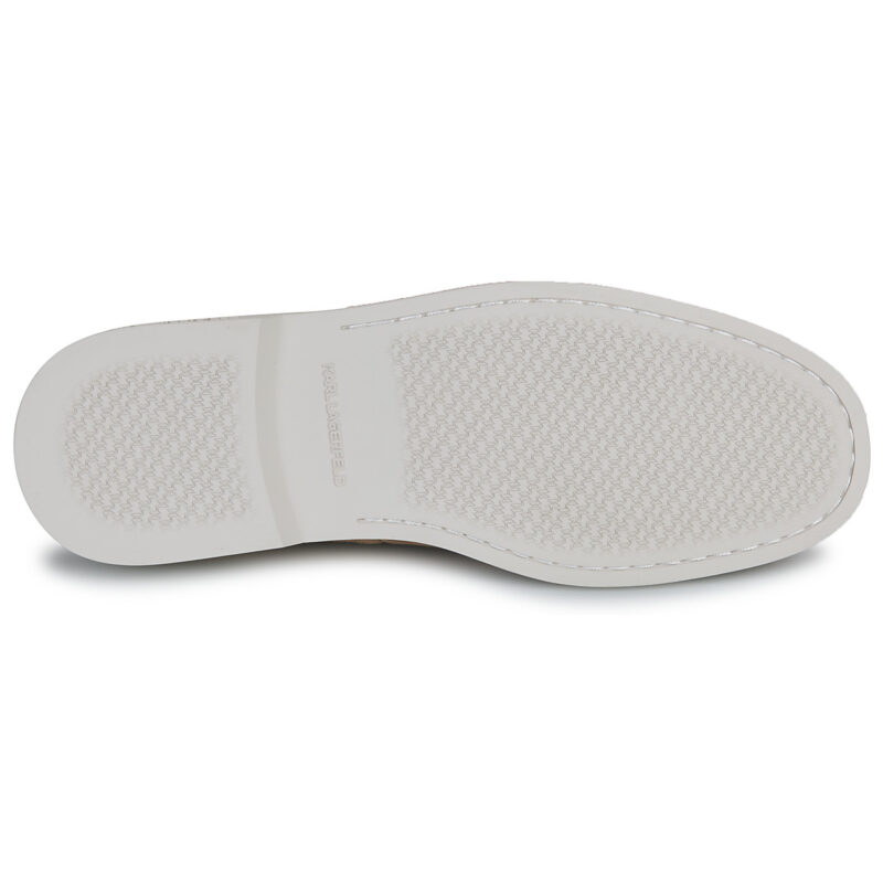 Karl Lagerfeld KORI Loafer Beige Herrenmokassins - Gr&ouml;&szlig;e 7