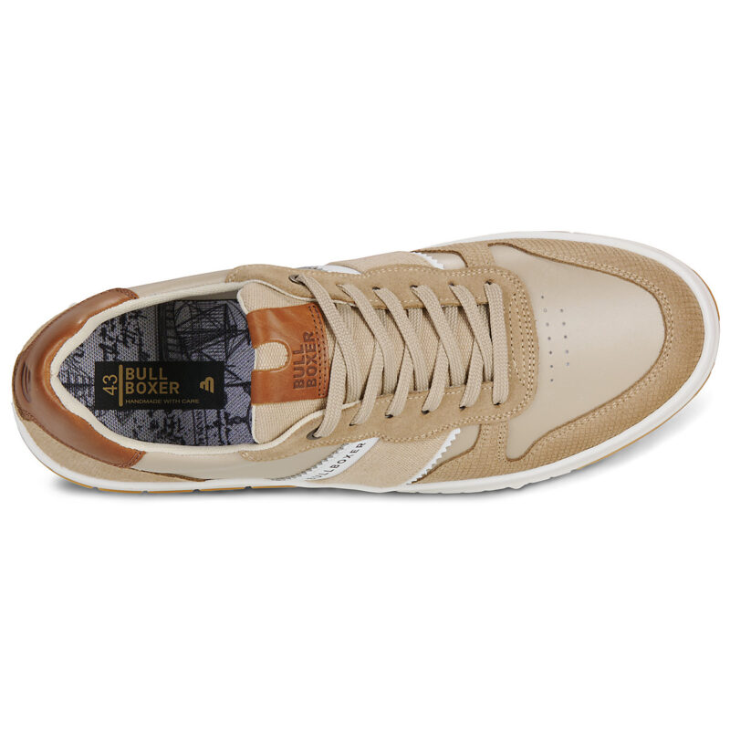 Bullboxer 7LT0010103 Beige - Baskets homme - 6