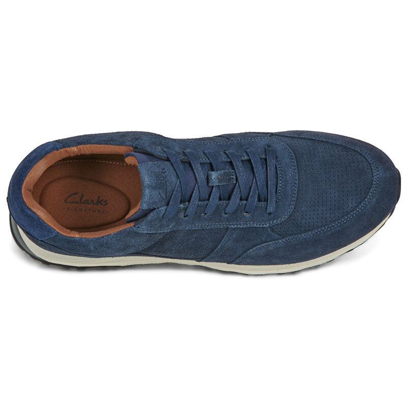 Clarks Radwell Tie Blu Sneakers Uomo - 6