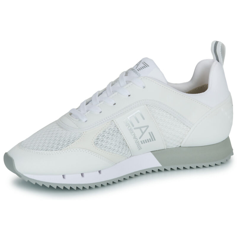 Emporio Armani EA7 7X000334 Wei&szlig;e Herren-Sneaker - Gr&ouml;&szlig;e 4