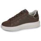 Karl Lagerfeld KAPRI MENS Monogram Emboss Lo Brown Men's Sneakers - 4