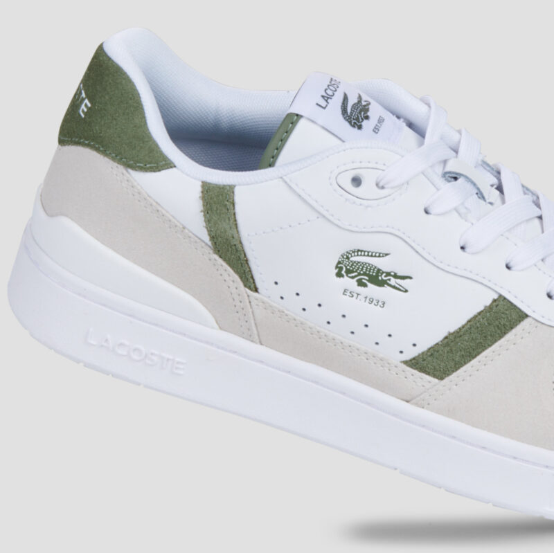Lacoste  T CLIP  Bianco -  Sneakers Uomo - 4