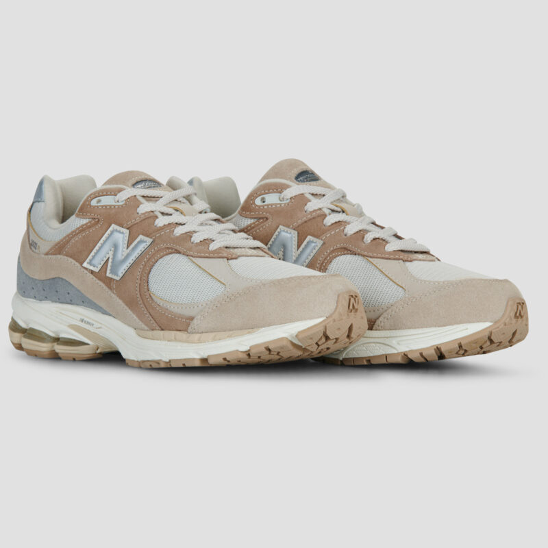 New Balance 2002 Beige Sneakers Uomo - 2