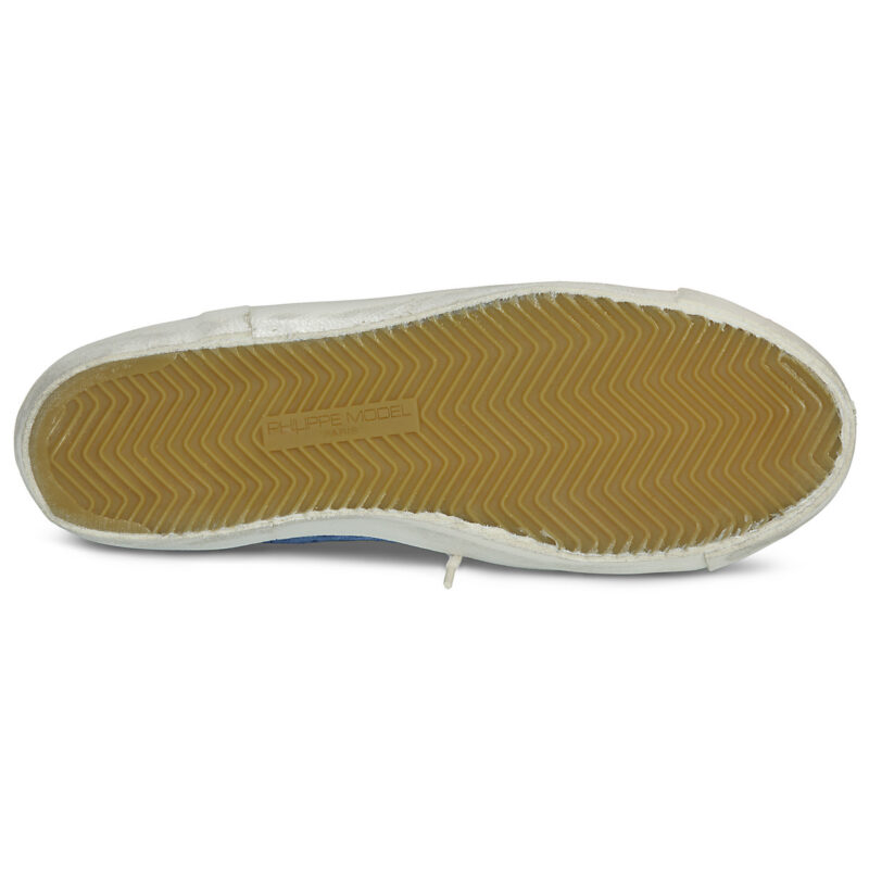 Philippe Model PRSX LOW MAN Blu Sneakers Uomo - 7