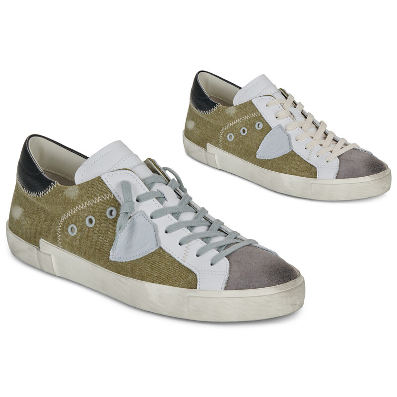 Philippe Model PRSX LOW MAN Multicolore Sneakers Uomo - 1