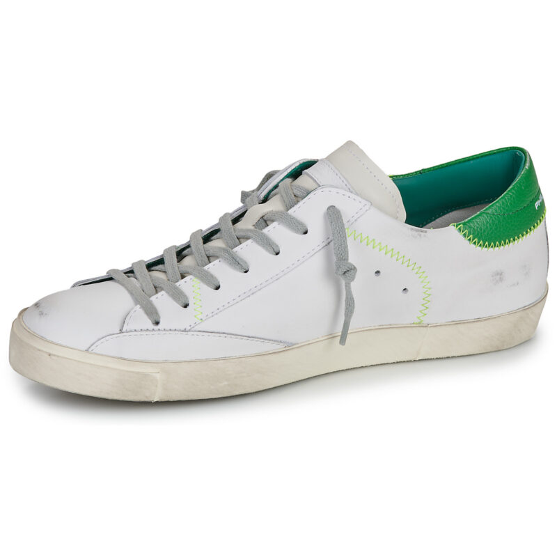 Philippe Model PRSX LOW MAN Bianco Sneakers Uomo - 4