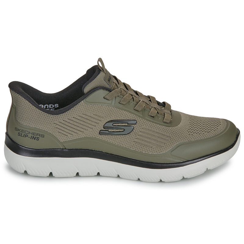 Skechers SUMMITS LEYTER SLIP-INS Kaki Sneakers Homme - 2
