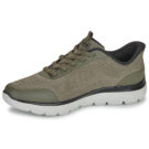 Skechers SUMMITS LEYTER SLIP-INS Kaki Sneakers Homme - 4