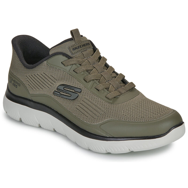 Skechers SUMMITS LEYTER SLIP-INS Kaki Sneakers Homme - 1