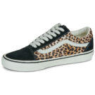 Vans Old Skool BLACK/LEOPARD Braun Sneakers Herren - 4