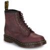 Stivaletti uomo Dr. Martens 1460 Cherry Red Crazy Horse Rosso Dr. Martens 190665786828