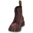 Dr. Martens 1460 Cherry Red Crazy Horse Rosso Stivaletti Uomo - 3