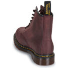Dr. Martens 1460 Cherry Red Crazy Horse Rosso Stivaletti Uomo - 5