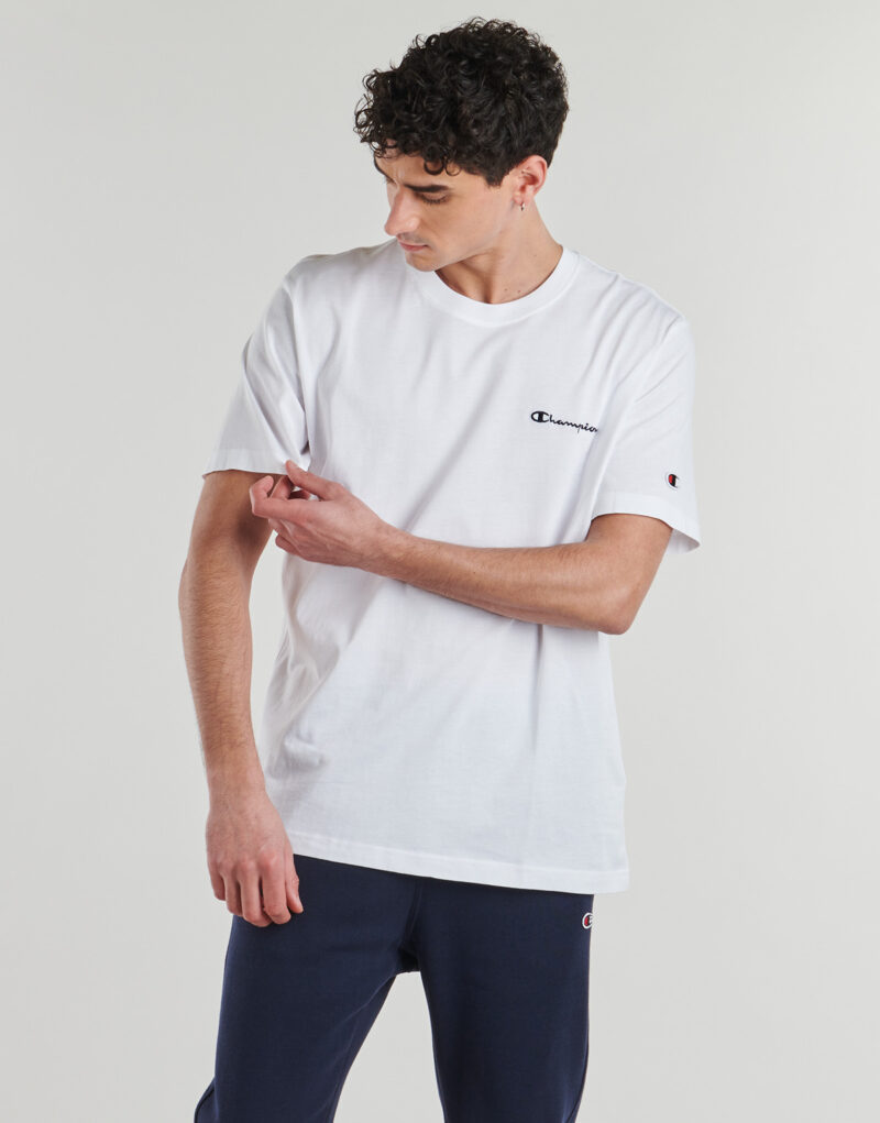 T-shirt Champion Ss Tee Bianco T-shirt maniche corte Uomo - 2