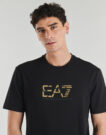 T-shirt Emporio Armani EA7 TRAIN PREMIUM LABEL TEE SPECIAL LOGO Nero T-shirt maniche corte Uomo - 5