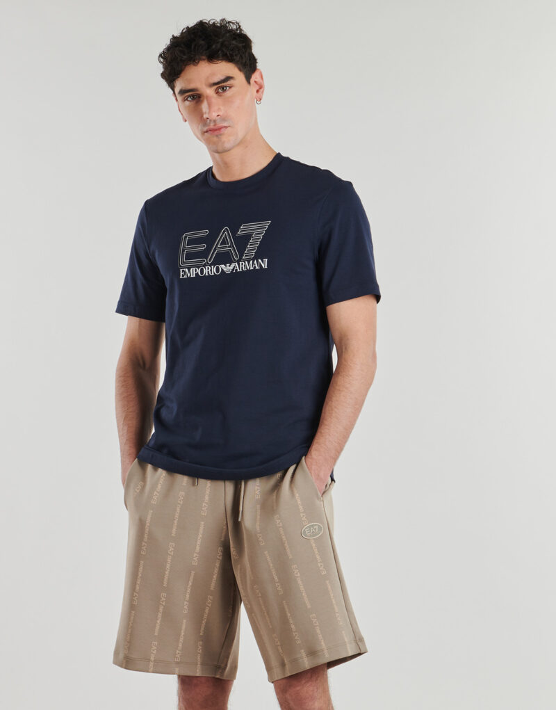 T-shirt Emporio Armani EA7 TRAIN VISIBILITY M TEE Blu T-shirt maniche corte Uomo - 2
