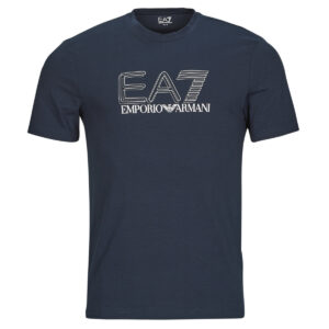 T-shirt uomo Emporio Armani EA7  TRAIN VISIBILITY M TEE  Blu Emporio Armani EA7 8033919942330