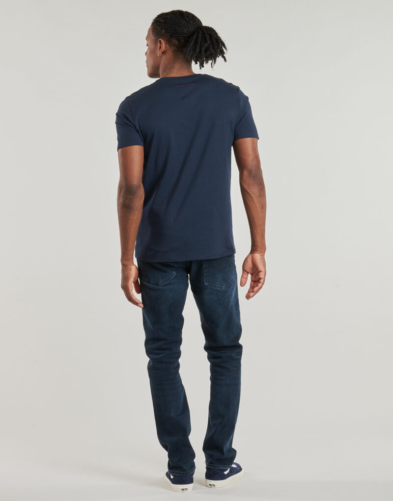 T-shirt Teddy Smith T-JIM MC Marine T-shirt maniche corte Uomo - 4