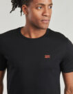 Teddy Smith THE TEE 1 MC Schwarzes Herren-T-Shirt mit kurzen &Auml;rmeln - Gr&ouml;&szlig;e 5