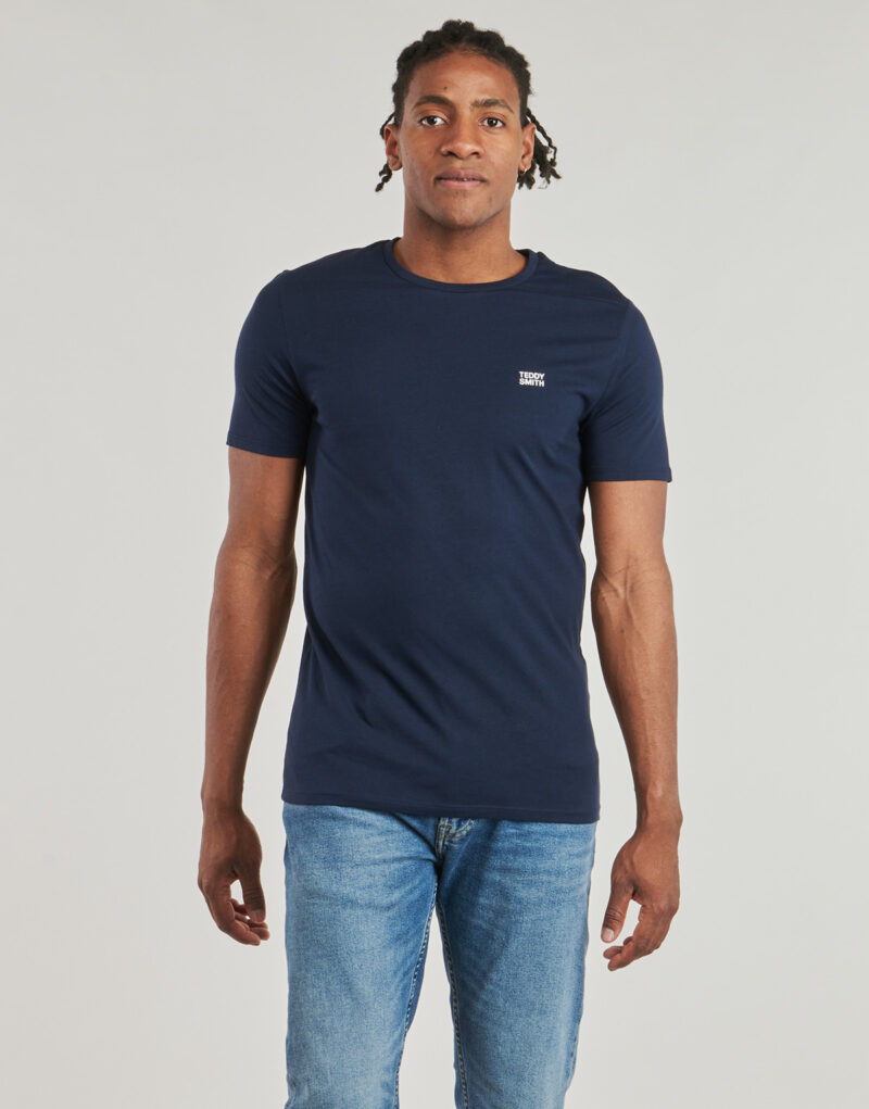 T-shirt Teddy Smith THE TEE 1 MC Marine T-shirt maniche corte Uomo - 2
