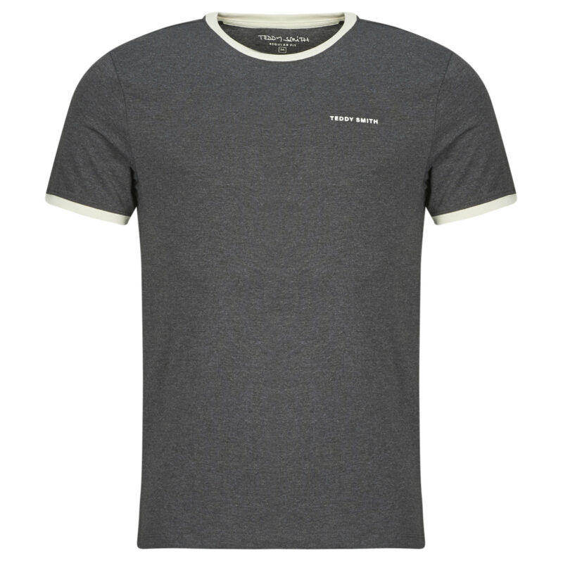 T-Shirt Teddy Smith THE-TEE 2 R MC Grau T-Shirt mit kurzen &Auml;rmeln Herren - 1