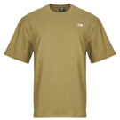 T-shirt The North Face TNF ESSENTIAL SIMPLE DOME OS SS marron &agrave; manches courtes pour homme - 1