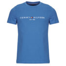 T-shirt Tommy Hilfiger TOMMY LOGO TEE Blu T-shirt maniche corte Uomo - 1