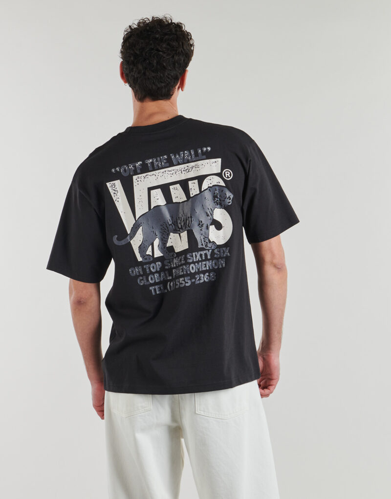 T-shirt Vans AWAKEN TIGER SS TEE Nero T-shirt maniche corte Uomo - 2