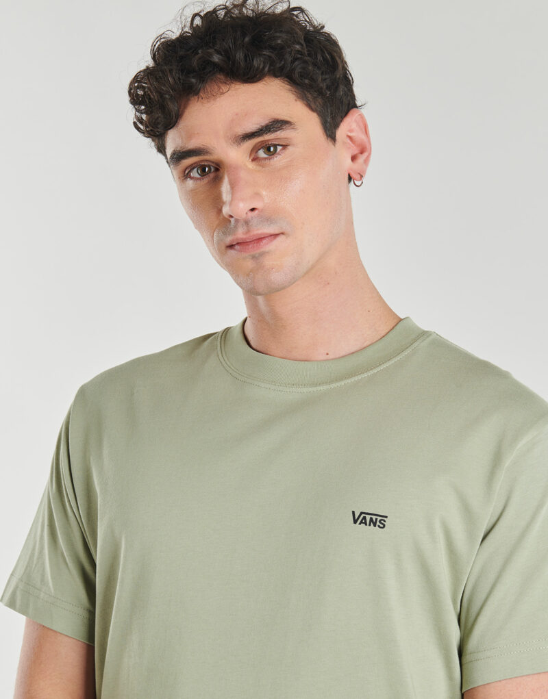 T-shirt Vans LEFT CHEST SS Verde T-shirt maniche corte Uomo - 5