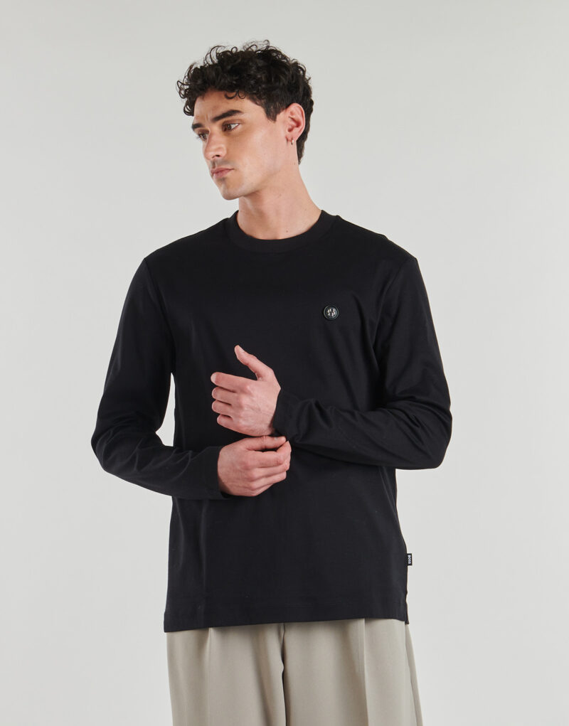 T-shirts a maniche lunghe BOSS C-Townley 01 Nero T-shirts a maniche lunghe Uomo - 2