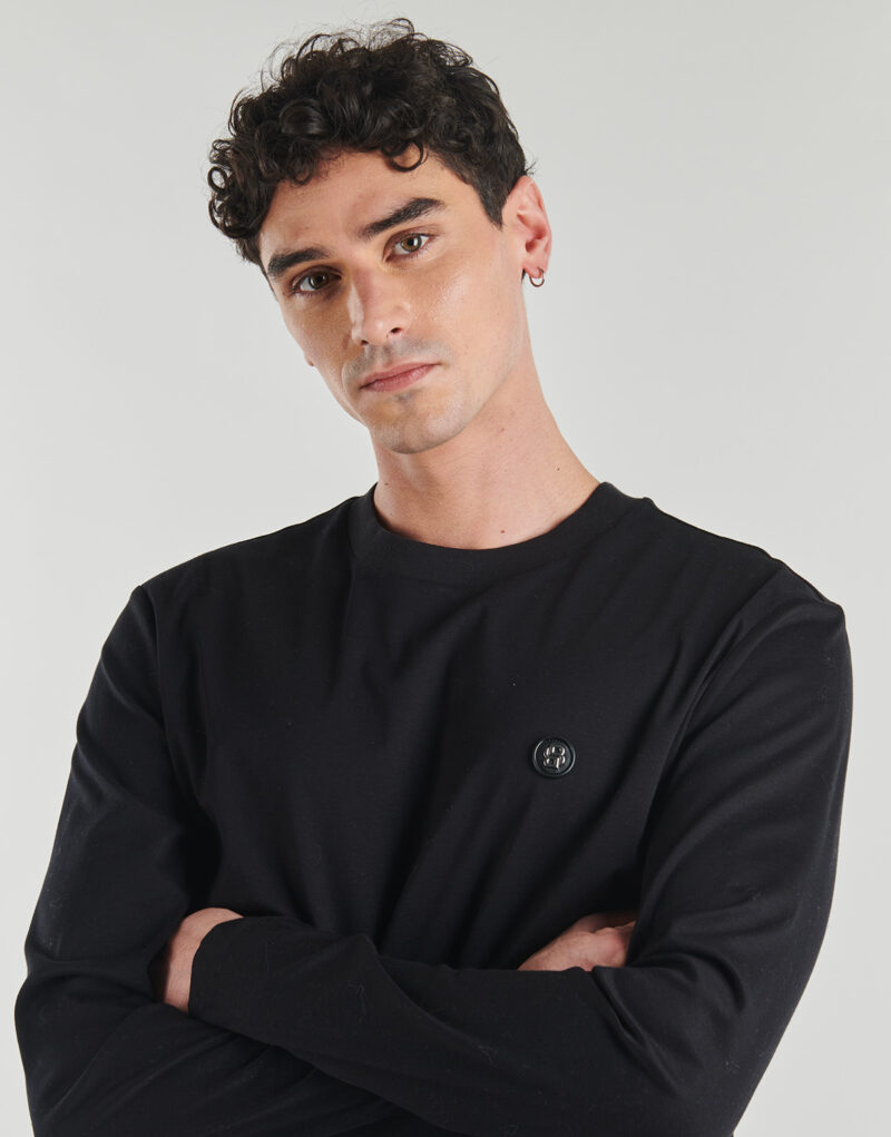 T-shirts a maniche lunghe BOSS C-Townley 01 Nero T-shirts a maniche lunghe Uomo - 5