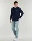T-shirts &agrave; manches longues Tommy Jeans TJM SLIM CHEST LINEAR LS TEE EXT Marine T-shirts &agrave; manches longues pour hommes - 3